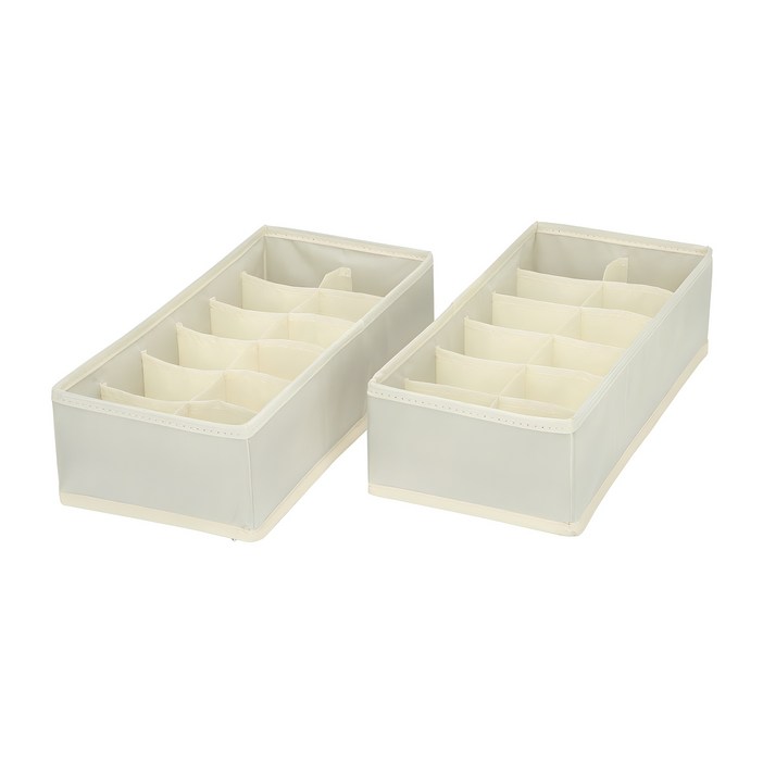 코멧 홈 프리미엄 속옷정리함 12칸 2개입