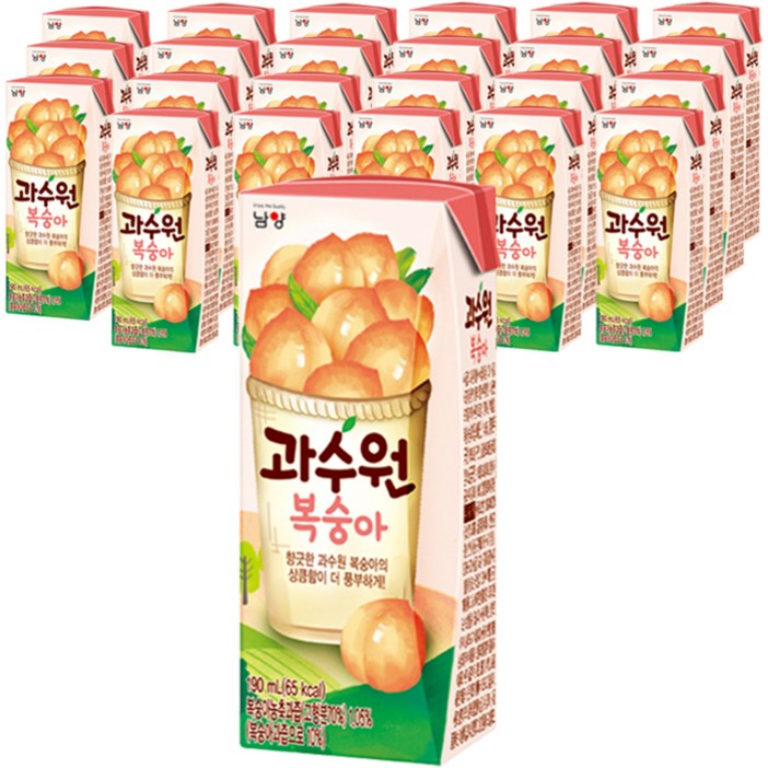 남양유업 과수원 복숭아 음료