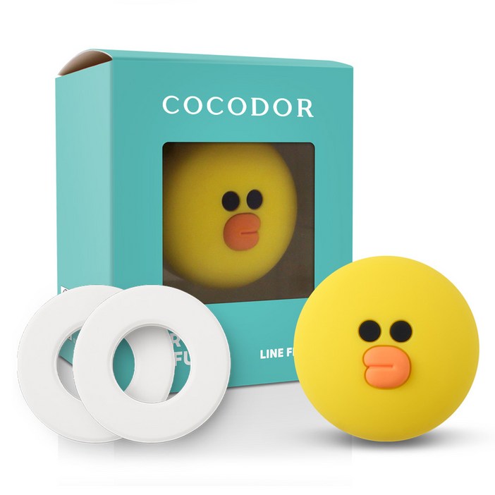 코코도르 라인프렌즈 차량용 방향제 통풍구형 세트