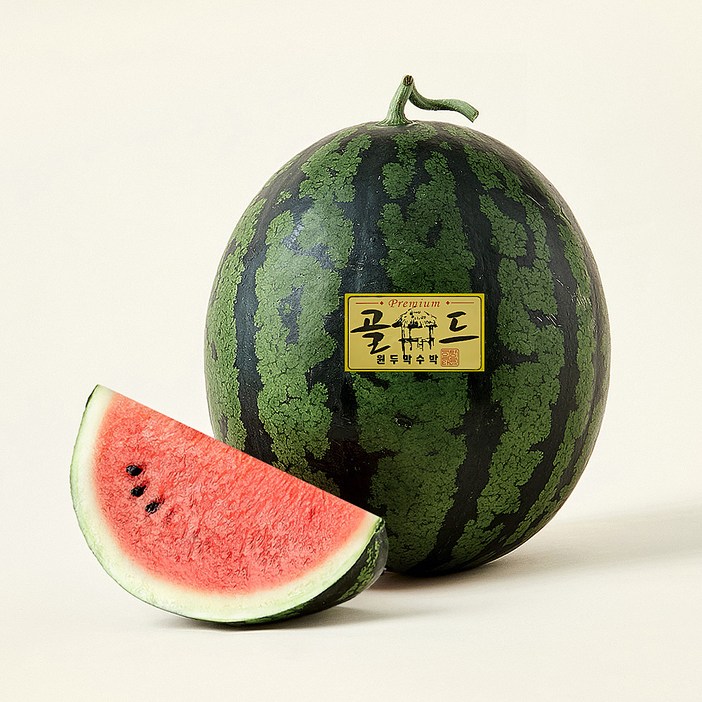 원두막 수박 골드, 6kg 이상, 1개