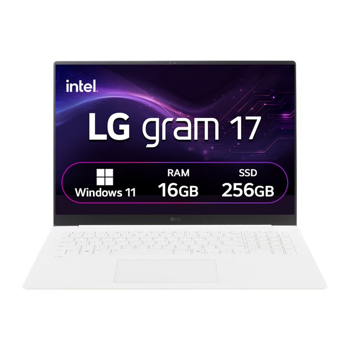 LG전자 2025 그램 17 코어Ultra5, 에센스 화이트, 256GB, 16GB, WIN11 Home, 17Z90SGA5VK