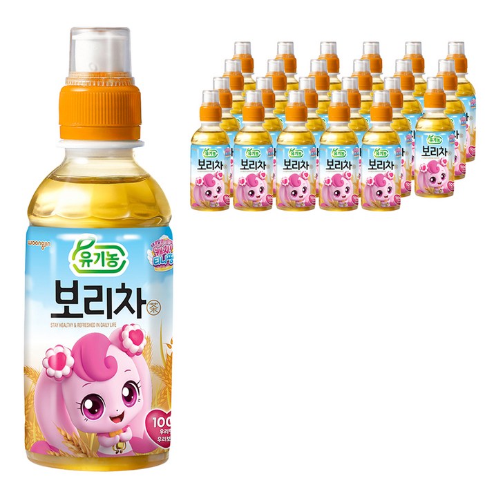 웅진 아동용 캐치 티니핑 유기농 보리차