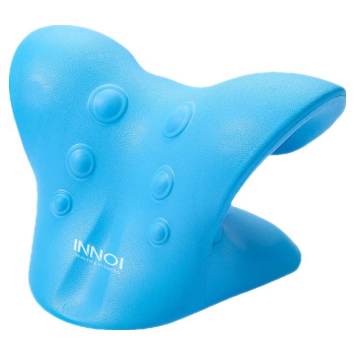 이노이 넥스트레처 목 스트레칭 기구 NS01, 블루, 1개