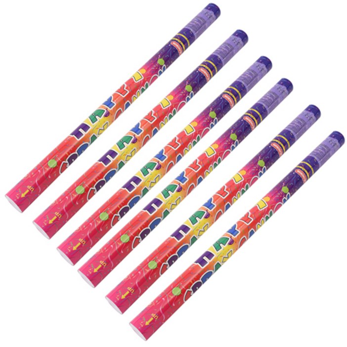 파티해 종이 릴테잎 공기압폭죽 대