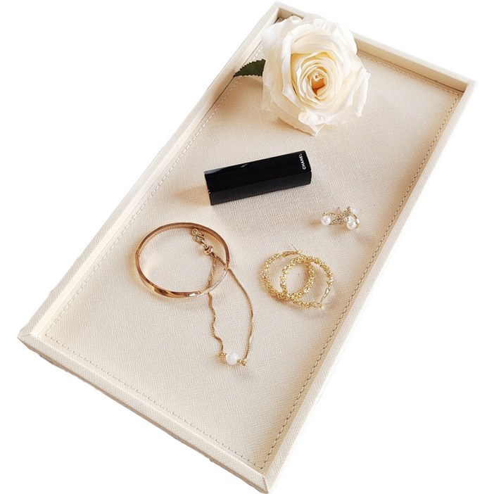 유피어 가죽 카페 트레이