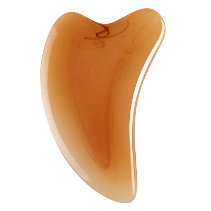 떼루와 하트괄사 얼굴 괄사 마사지기