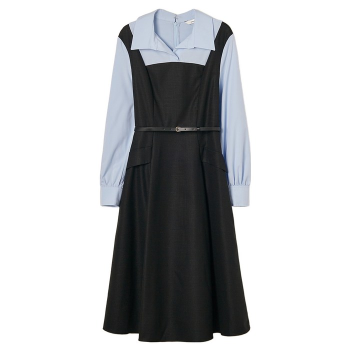 로엠 뷔스티에 매칭 롱 원피스