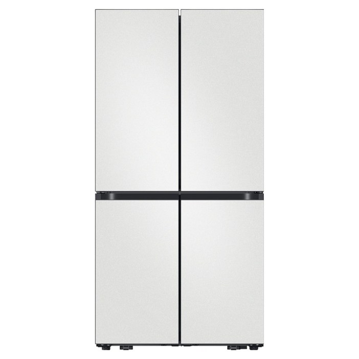 [10% 환급가전] 삼성전자 Bespoke AI 하이브리드 901L 4도어 냉장고 방문설치, RM70F91RMA