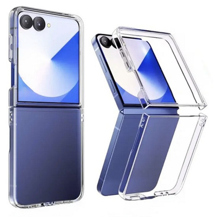 케이스틱 무변색 슬림 하드 1.5mm 휴대폰 케이스 2p