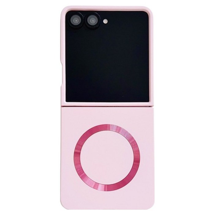 케이스틱 맥세이프 메탈링 무광 컬러 하드 휴대폰 케이스