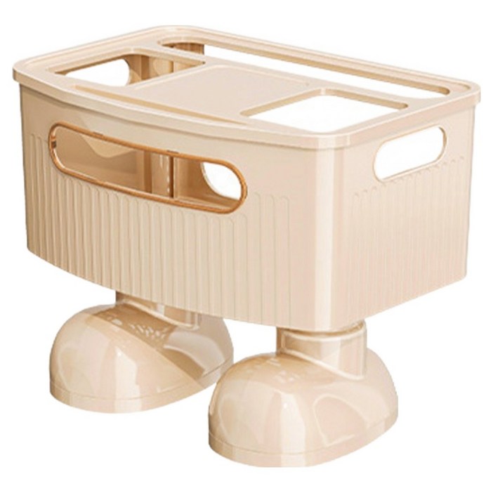 알럽홈 스탠딩 멀티탭 셋톱박스 와이파이 정리 수납함 S L2610130CR