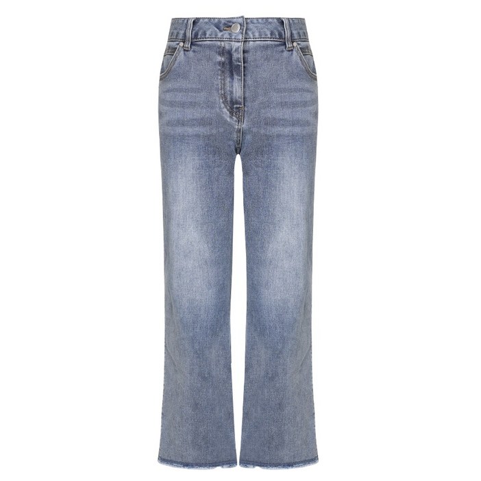 올리비아하슬러 여성용 세미부츠컷 워싱 데님 팬츠 OHDMDP101