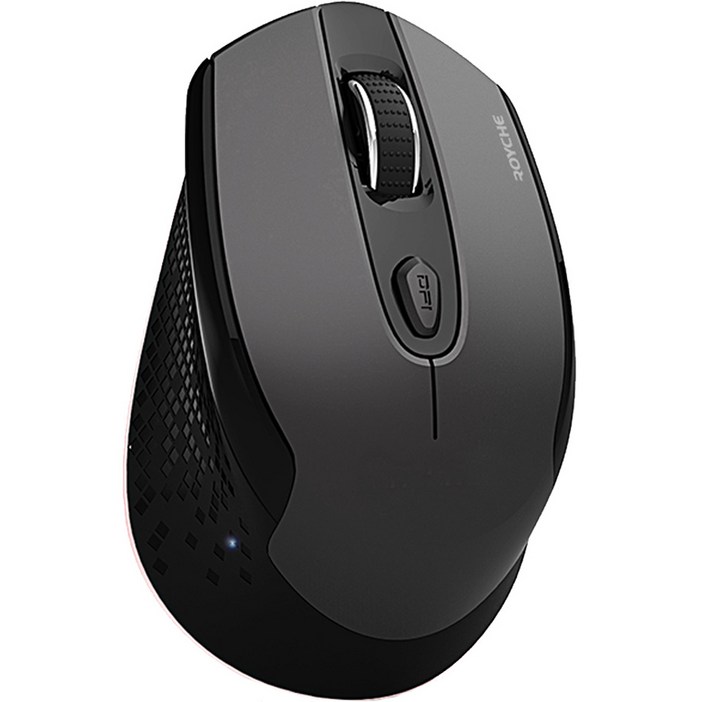 로이체 멀티페어링 블루투스 5.0 무소음 옵티컬 무선 마우스 RX-560 Dual, 블랙, RX-560