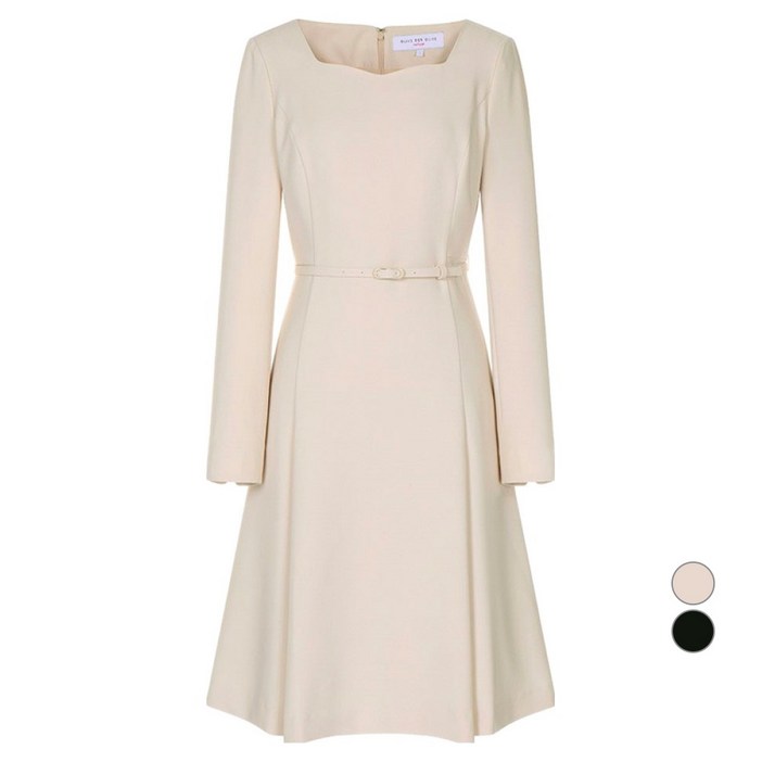 올리브데올리브 여성용 네크라인포인트 원피스 올리브데올리브 여성용 네크라인포인트 원피스