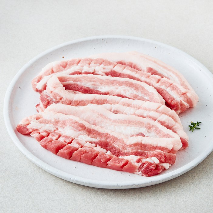 곰곰 무항생제 두꺼운 칼집 삼겹살 구이용 냉장