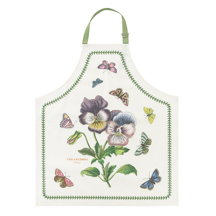 포트메리온 보타닉가든 방수앞치마, 팬지, 1개