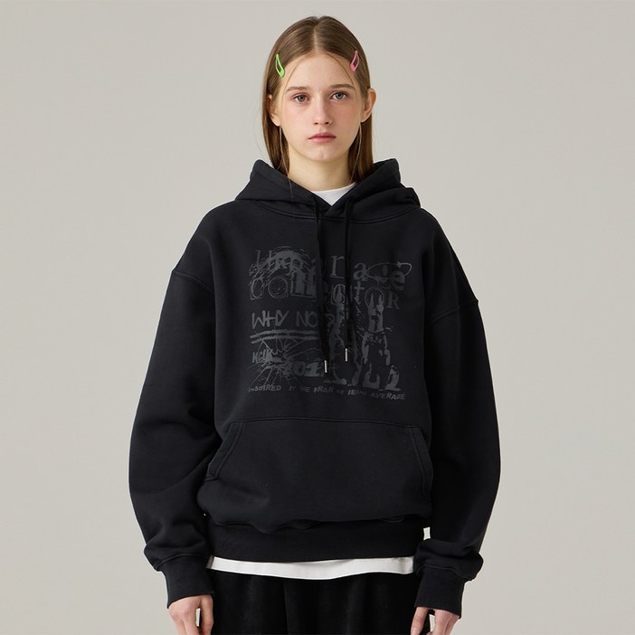 어반에이지 남녀공용 COLLECTOR 피그먼트 오버 후드티
