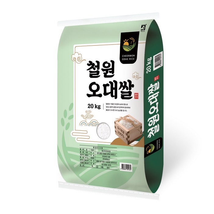 대한농산 2024년산 햅쌀 철원오대쌀 상등급