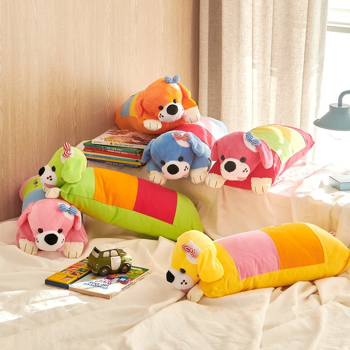 이솔홈 파트라슈 캐릭터 애착 베개 솜포함