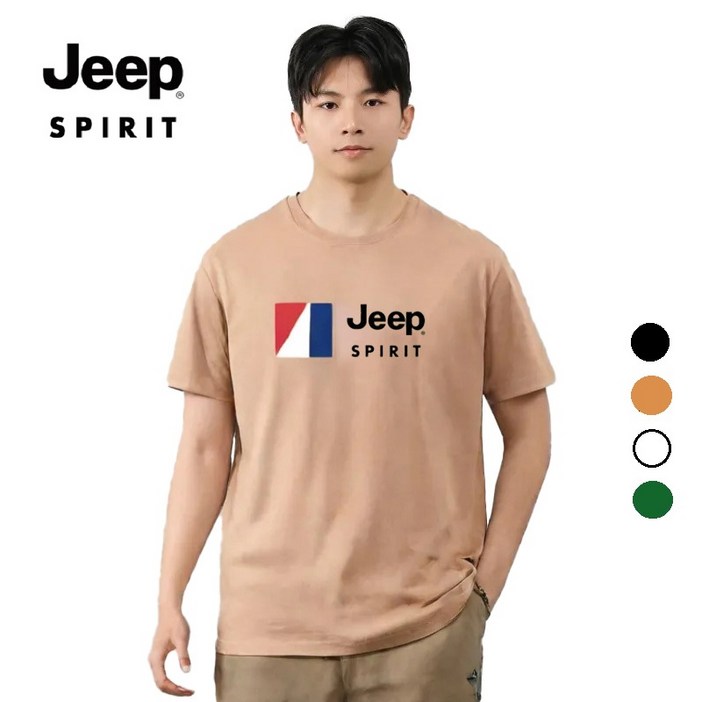 JEEP spirit 지프스피릿 반팔티셔츠 남성 여성 남자 여자 반팔티 면 T20219 JEEP spirit 지프스피릿 반팔티셔츠 남성 여성 남자 여자 반팔티 면 T20219