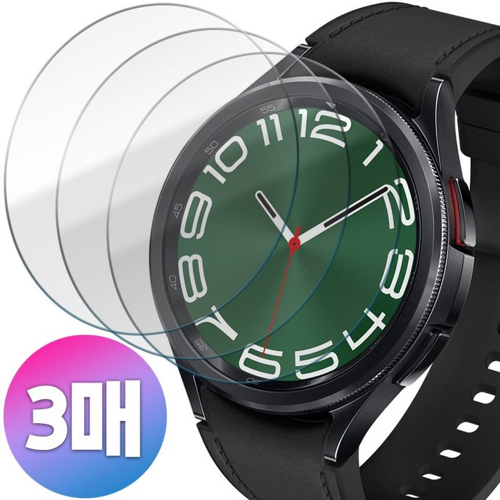 BULKON 1+1+1 갤럭시 워치 6 워치6 클래식 고투명 국산 PET 액정 보호 필름