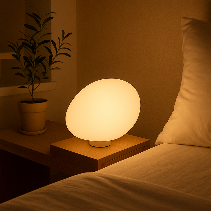 공간조명 조약돌조명 공조명 팬던트 LED조명 인테리어 수유등 무드등 달 카페조명