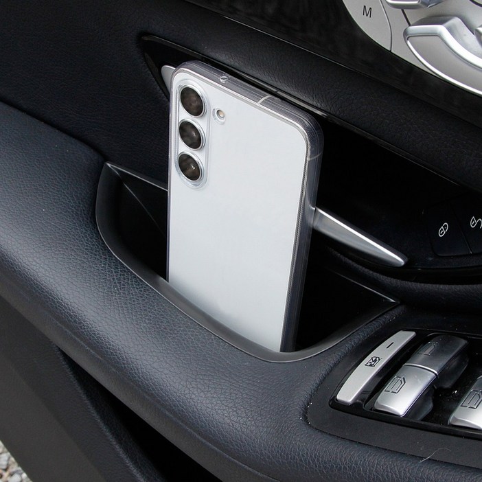 C클래스 도어 손잡이 정리 포켓 휴대폰 보관 W205 호환 용품, 01. 도어포켓 1열 2P, 1개