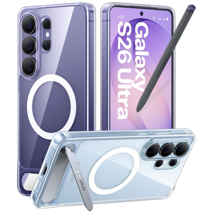 토라스 18N 초강력 마그네틱 맥세이프 간편 스탠드 휴대폰 케이스 Ostand L1 마그네틱