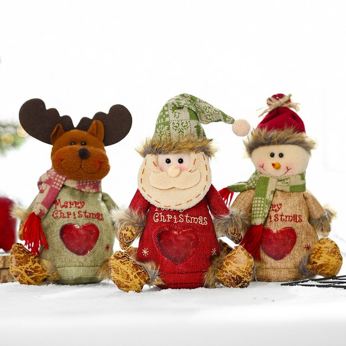 산타선물주머니, 눈사람루돌프, 1개