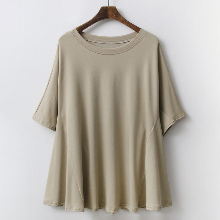 아이엠수 여성용 마가렛 가오리 반팔티