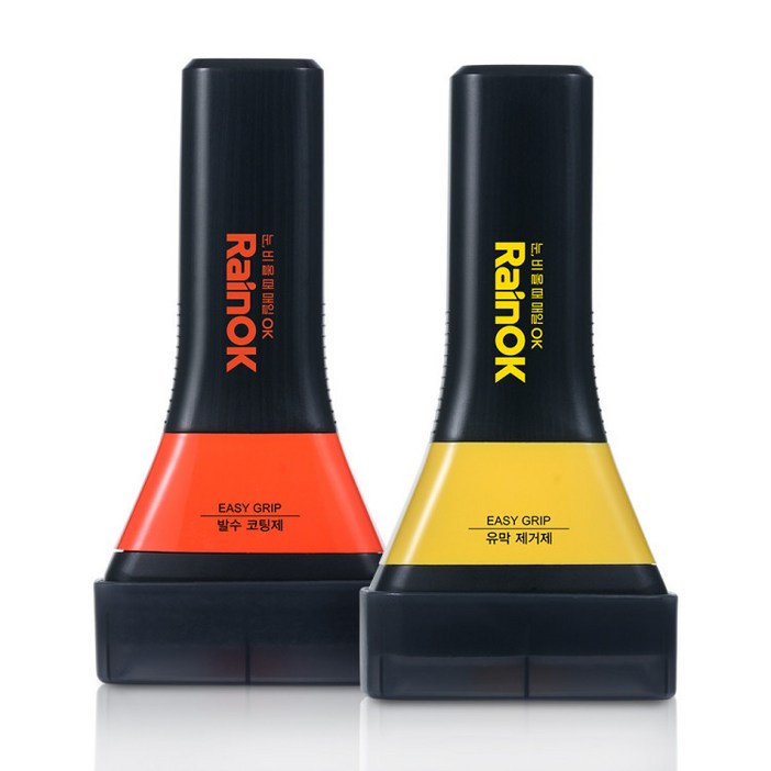 불스원 Rain OK NEW 이지그립 유막제거제 120ml  발수코팅제 120ml 세트