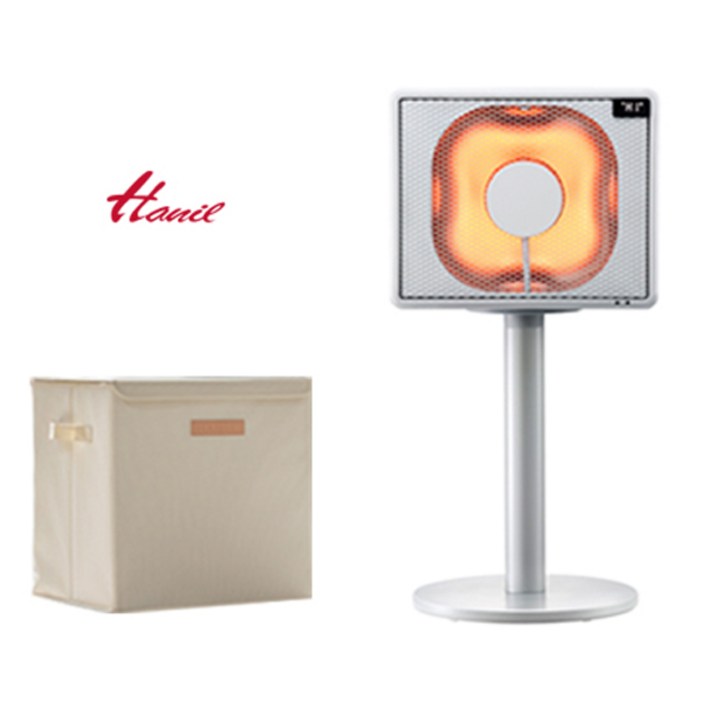 보관가방증정 단 1초 발열에 300W 저전력  한일 하이라이트히터  그레이 EHH61R 가정용 캠핑용