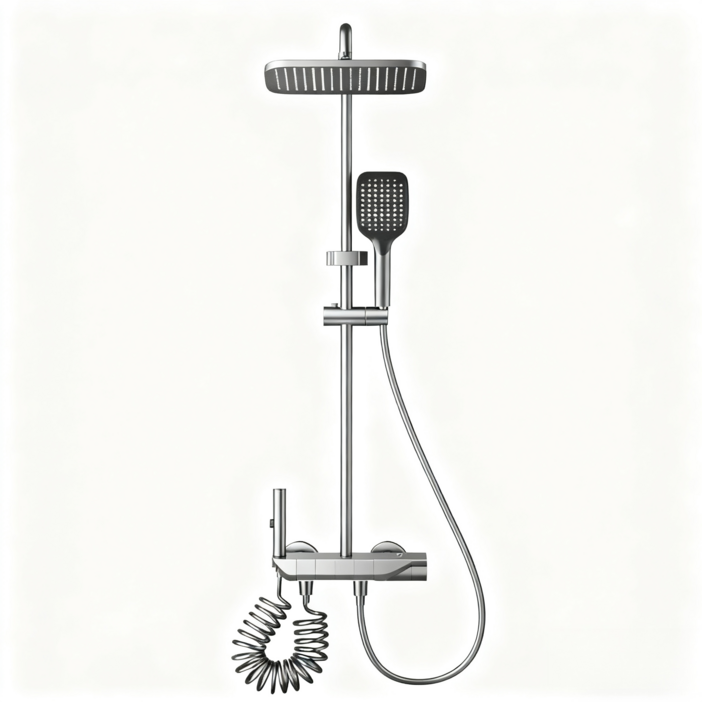 샤워기 다기능 해바라기 샤워기 세트