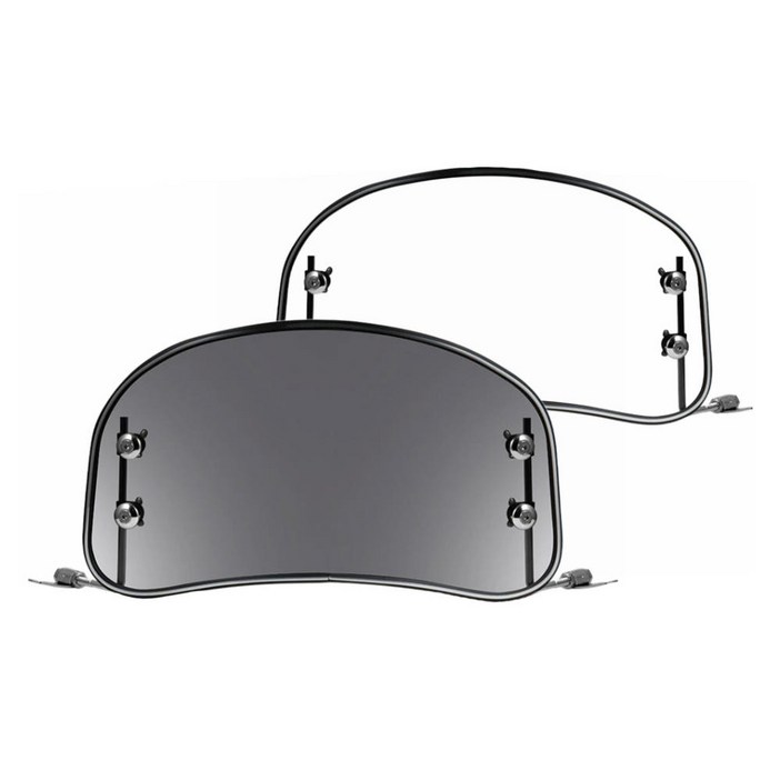 킹콩 혼다 슈퍼커브 110 크롬몰딩 숏 스크린 윈드스크린 호환, 1세트