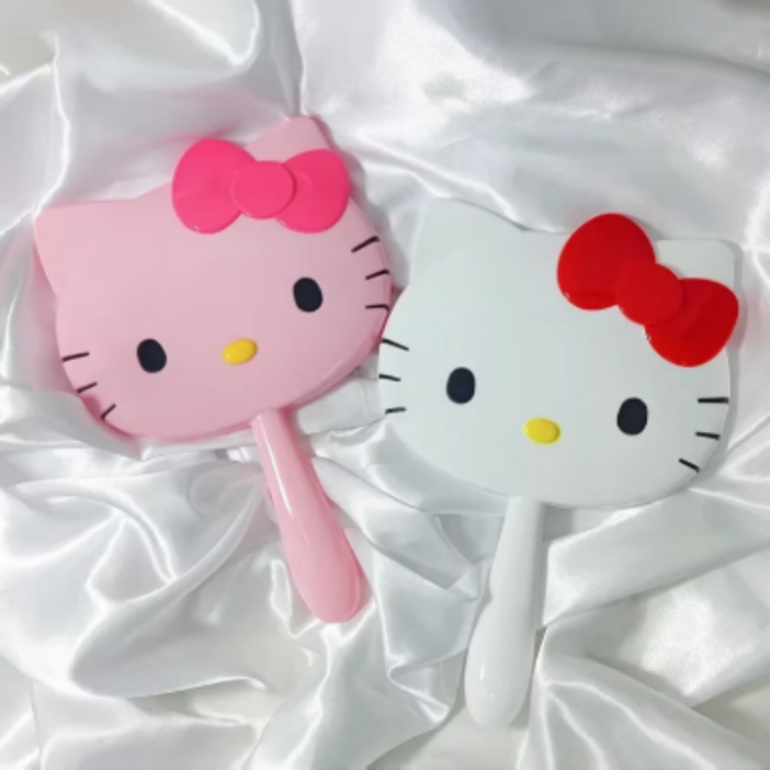 키티 메이크업 귀여운 손거울