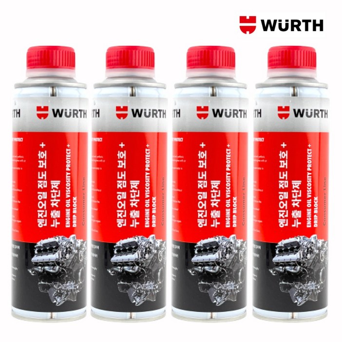 뷔르트 엔진오일 누출차단 점도보호제 300ml