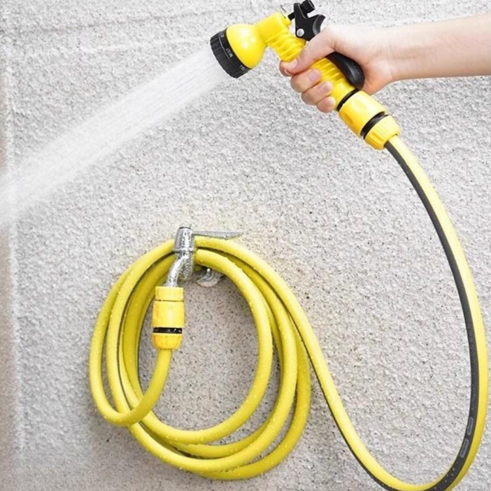 라워스 강력분사 10m 세차 스프레이건 호스세트