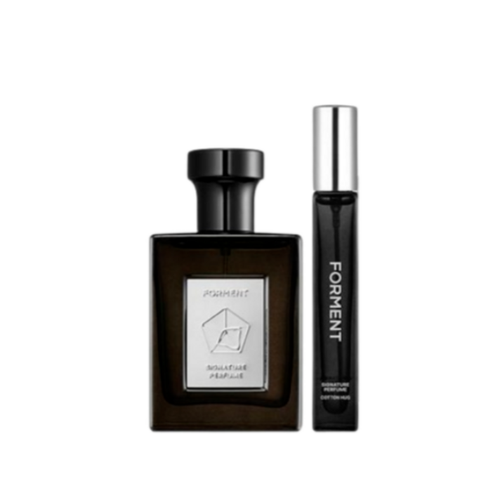 [12월 한정판] 포맨트 시그니처 퍼퓸 향수 코튼허그 50ml + 휴대용 9ml 세트
