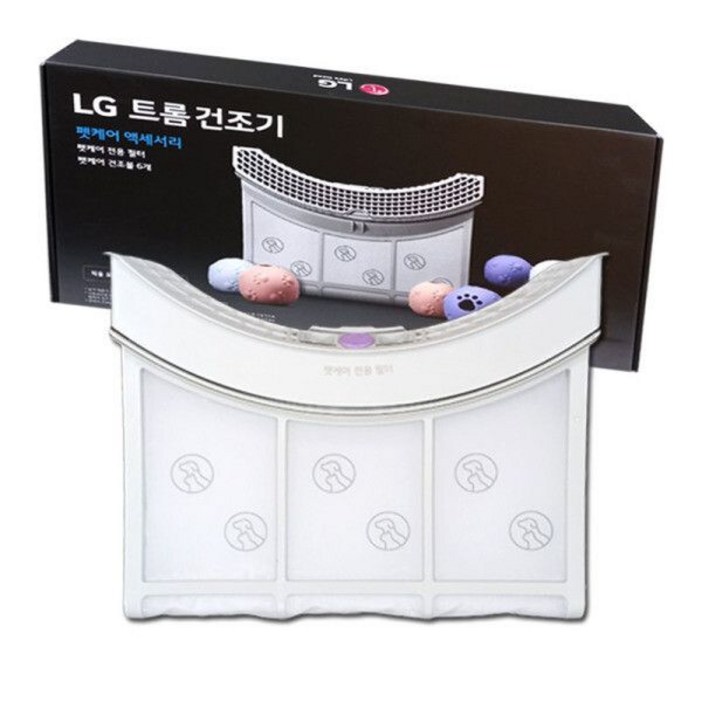 LG전자 정품 트롬 건조기 펫케어 액세서리 키트 16kg 17kg 18kg RD19E RD19ESC RD19G RD19GSC W20WDM2429888