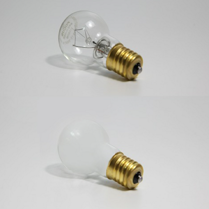 백열 미니크립톤 전구 40W 60W E14 E17 투명 불투명 소켓용 전등 교체용
