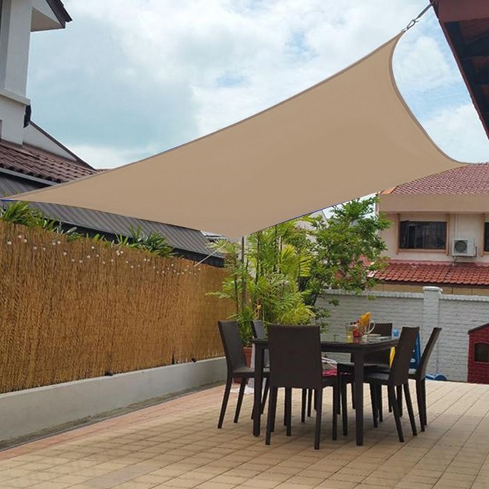 HK.sell 마일드 썬쉐이드 방수 메쉬 그늘막 2X3M 직사각