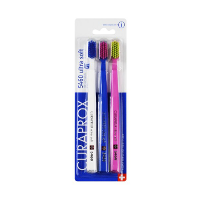 큐라덴 큐라프록스 울트라 소프트 칫솔 3개입 1세트 CS5460