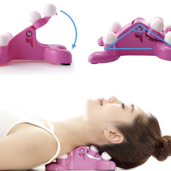 경추목안마기 목베개 지압 마사지 기구