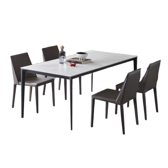 마르벤가구 세라믹 식탁 의자 세트 포세린 4인용 6인 대리석 인테리어 거실 다이닝 테이블