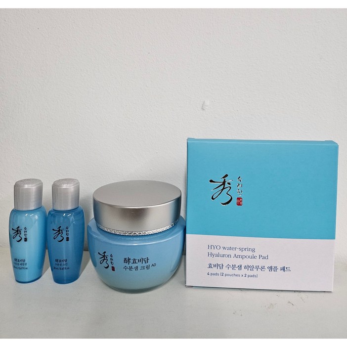 수려한 효비담 수분샘 크림 대용량 150ml 박스케이스없음