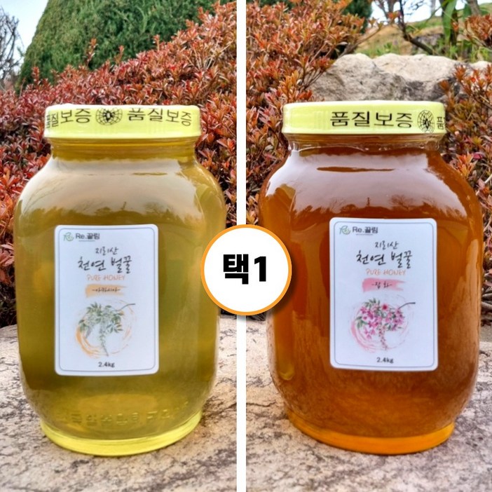 지리산 100 자연산 아카시아 잡화 국산 자연 벌꿀 2.4kg 1병, 2.4kg, 1개 지리산 100 자연산 아카시아 잡화 국산 자연 벌꿀 2.4kg 1병, 2.4kg, 1개