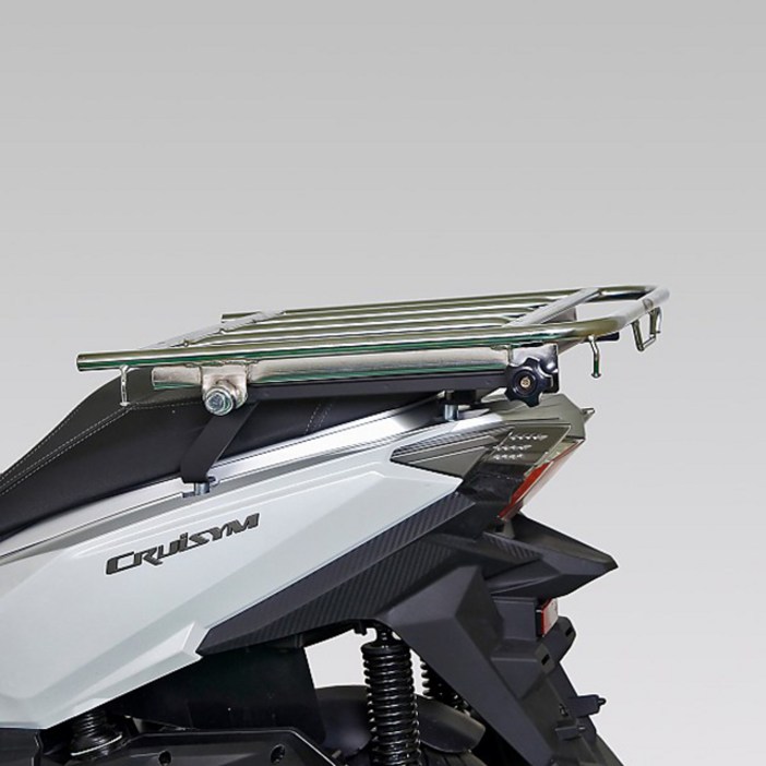 HARDY SYM 크루심125 300 가드x 슬라이드캐리어 탑박스브라켓 리어캐리어 짐대, 1개
