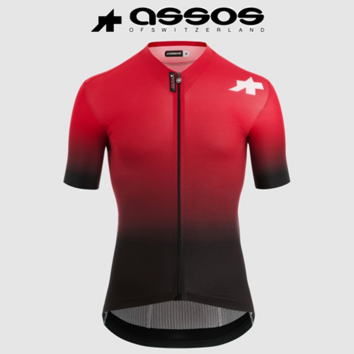 아소스 ASSOS 반팔상의 EQUIPE RS Jersey S9 TARGA Katana Red
