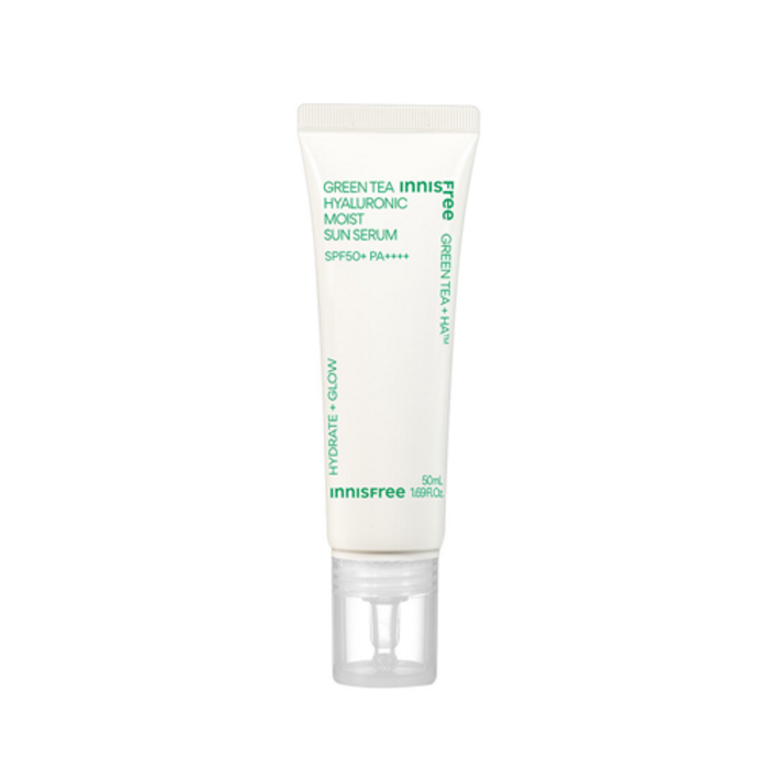 이니스프리 그린티 히알루론산 수분 선세럼 SPF50 PA