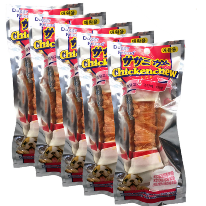 대형견용 맛있는 치킨딩고 왕개껌1px5 애견이건강 덴탈간식 대형견용 맛있는 치킨딩고 왕개껌1px5 애견이건강 덴탈간식